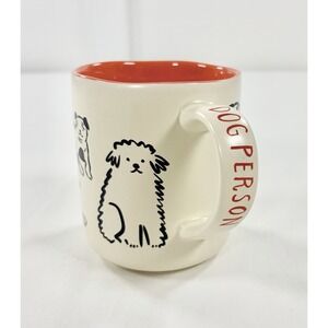 Target‎ Opalhouse Dog Person Mug 16oz Stoneware Coffee Cup Wrapped Sketches Gift